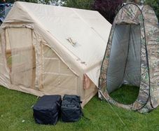 Blow up tent