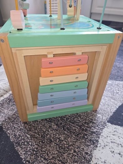 Activity wooden box