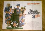 Police Academy 3 quad poster