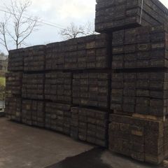 Oak Railway Sleepers