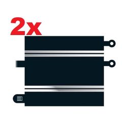 Scalextric C8222: 2x New Converter Track 1/2 Straight