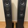 Legendary Linn Kaber high performance floor standing Audiophile loudspeakers boxed with original Linn Stands Bargain Image 3