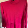 Rabe pink turtle neck jumper size UK18 EU46 Postage included Image 2