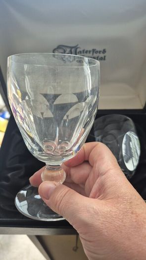 Vintage 1980s Waterford Crystal in presentation box