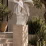 Large Modern White Art Sculpture Statement Home Decor Image 4