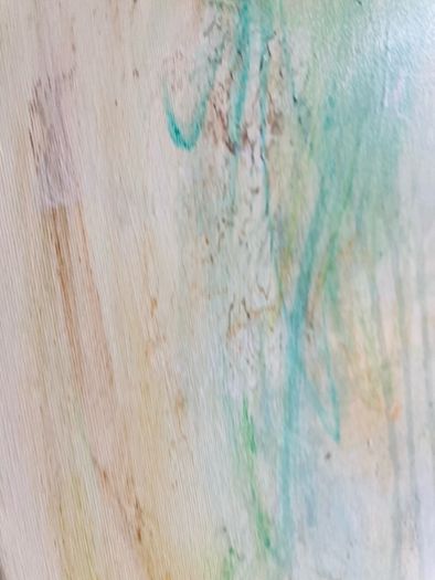 Original Abstract Painting Biophilic Art Neutral Art  Quiet Luxury Art