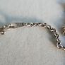 Vintage Sterling Silver 925 Cross Pendant Necklace L-10"  6,85g Image 10