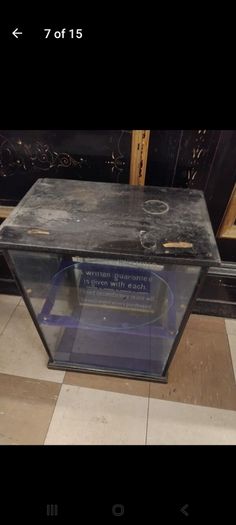 Antique Shop Display Cabinet