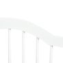 3 Panels Dog Gate w/ Support Feet Fence Safety Barrier Freestanding Wood White Image 9