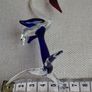 Hand Blown Glass Bird figurine Image 9