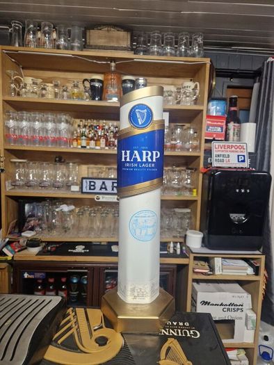 beer taps and cooler