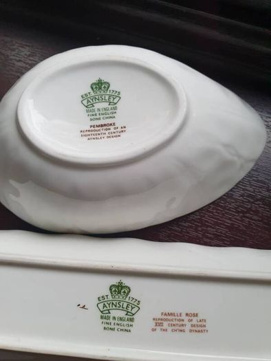 Aynsley Bone China pieces x 2