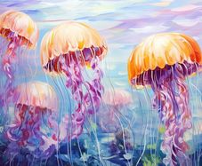 Brand New Oil Painting Colorful Flowers in Stained Glass Style Paint by Numbers Set for Adults and Children,