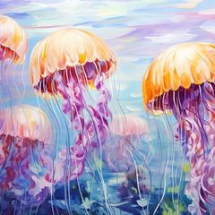 Brand New Oil Painting Colorful Flowers in Stained Glass Style Paint by Numbers Set for Adults and Children,