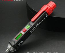 Habotest HT100E digital voltmeter Intelligent Non-contact Pen Alarm voltage detector meter ac voltmeter tester auto tachometer