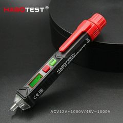 Habotest HT100E digital voltmeter Intelligent Non-contact Pen Alarm voltage detector meter ac voltmeter tester auto tachometer