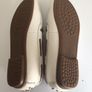 Ladies Gabor White leather Moccasins Size 7 Image 6