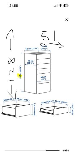 IKEA Stuva chest of drawers