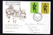 1974 Ireland Bi-Centenary of the Death of Oliver Goldsmith Commemorative Stamps First Day Cover (FDC) with Loch Gorman (Wexford) cancel