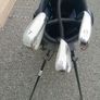 golf bag and clubs Image 4