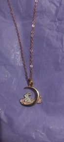 kids easter bunny chains necklaces