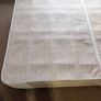Sealy King Size Bed Base and Brass Headboard Image 3
