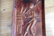 Vintage Copper Wall Plaque