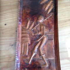 Vintage Copper Wall Plaque