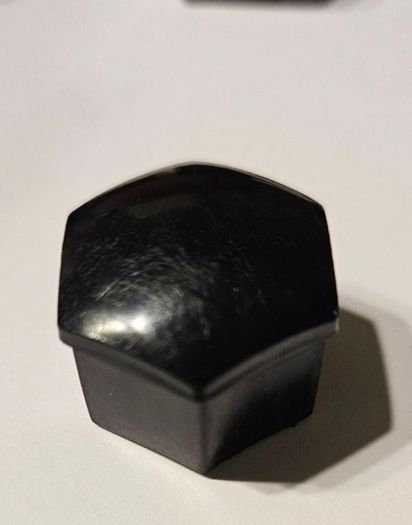 17mm 20PCS Black Car Wheel Nut Caps Protection Covers Caps Anti-Rust Auto Hub Screw Cover Car Tyre Nut Bolt Exterior Decoration for Volkswagen & Mercedes with 17 wheel Bolts