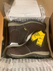 DeWalt Dealer Radial Brown Safety Boots