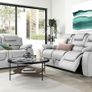 Brand New Axcel Leather Recliner Couches With Drop Down Cupholders Instock Offering Free Delivery Image 7