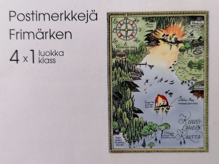 Moomin Stamps Booklet Mint MNH 15/3/2000