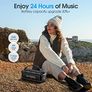 Bluetooth Speaker, 30W Portable Wireless Loud Speakers, IPX6 Waterproof Outdoor Speaker with Punchy Bass, 24H Playtime, EQ, AUX, TF Card, USB Playback -Powerful Speaker for Home, Party, Outdoor (FREE POSTAGE) Image 5