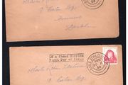 1958 Ireland Centenary of the Death of Mother Mary Akenhead (Foundress of the Irish Sister of Charity) Plain Addressed First Day Cover (FDC) with Dublin Cancel