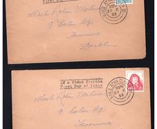 1958 Ireland Centenary of the Death of Mother Mary Akenhead (Foundress of the Irish Sister of Charity) Plain Addressed First Day Cover (FDC) with Dublin Cancel