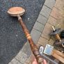 antique copper bed warmer Image 2