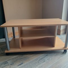 TV stand on wheels
