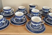 Arklow Pottery willow tea set for 8
