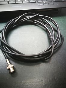 Coax with BNC male connector