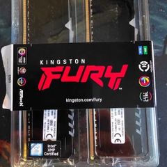 Kingston Ddr4 Sdram 64 Gb (2x32gb) 3600 Mhz (hx436c18fb3ak2/64) Hyperx Fury Rgb