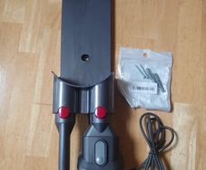 Dyson V8/Animal Original Wall Docking Station + Power Adapter + 2 Head Parts