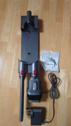 Dyson V8/Animal Original Wall Docking Station + Power Adapter + 2 Head Parts