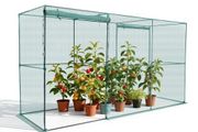 Crop Cage, 3.56 x 1.2 x 1.94 m Plant Protection Tent with Zippered Door, Wind-Resistant Tall Crop Cage, Easy to Install, Outdoor Raised Bed Cover, Tomato Plant Netting for Garden Patio Lawn
