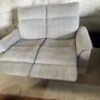 Grey 2 seater recliner set Image 5