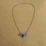 Vintage 1980's rare 925 hallmarked,art nouveau necklace Image 2