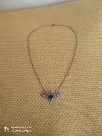 Vintage 1980's rare 925 hallmarked,art nouveau necklace
