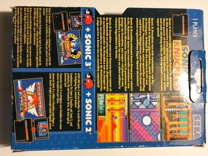 Sonic & Knuckles Sega Mega Drive