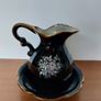 Antique Staffordshire Water Pitcher & Wash Basin Set Image 4