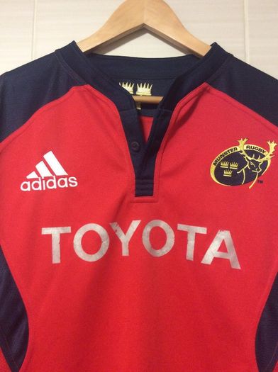 Munster Jersey. Season 2007/2009. Official Adidas Munster Mens Home Jersey. Authentic Original From 2007. Not A Modern Day Remake.