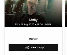 Moby tickets